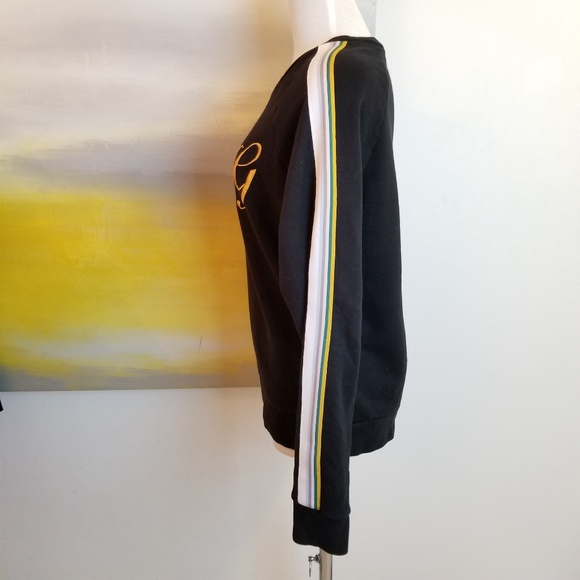 Golden by Tna crewneck tiger embroidered sweater S - Picture 2 of 5